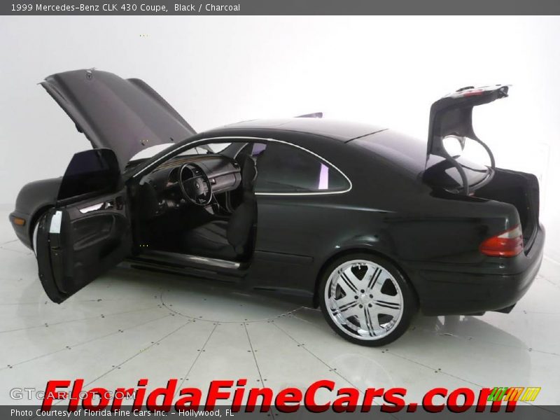 Black / Charcoal 1999 Mercedes-Benz CLK 430 Coupe
