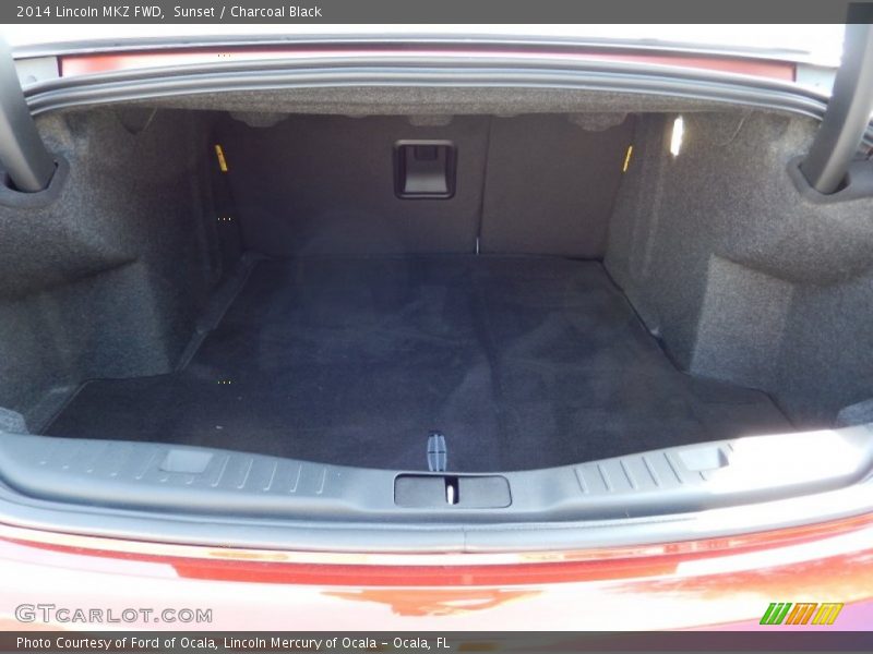 Sunset / Charcoal Black 2014 Lincoln MKZ FWD