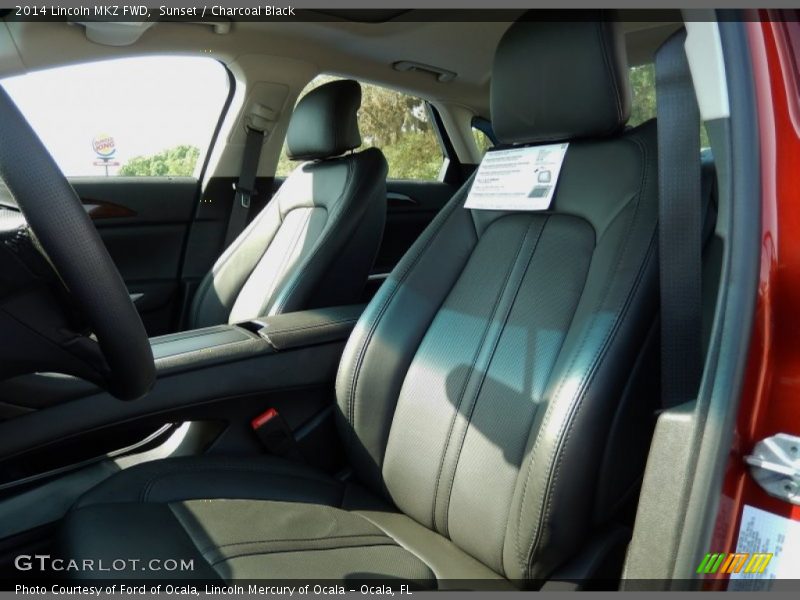 Sunset / Charcoal Black 2014 Lincoln MKZ FWD