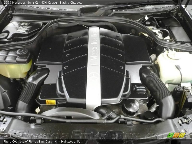 Black / Charcoal 1999 Mercedes-Benz CLK 430 Coupe