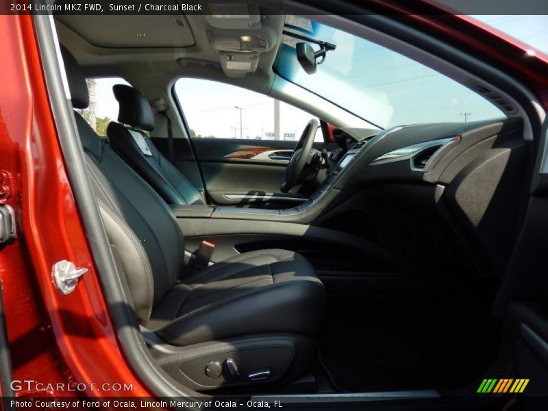Sunset / Charcoal Black 2014 Lincoln MKZ FWD
