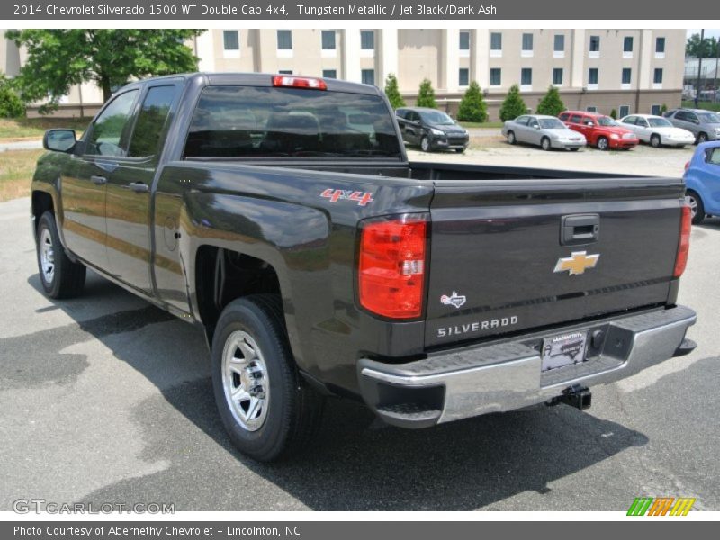 Tungsten Metallic / Jet Black/Dark Ash 2014 Chevrolet Silverado 1500 WT Double Cab 4x4
