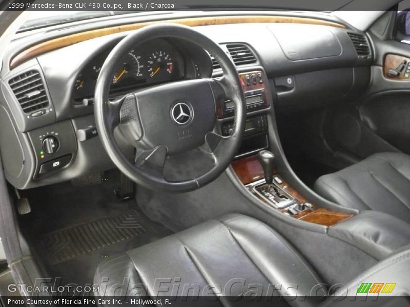 Black / Charcoal 1999 Mercedes-Benz CLK 430 Coupe