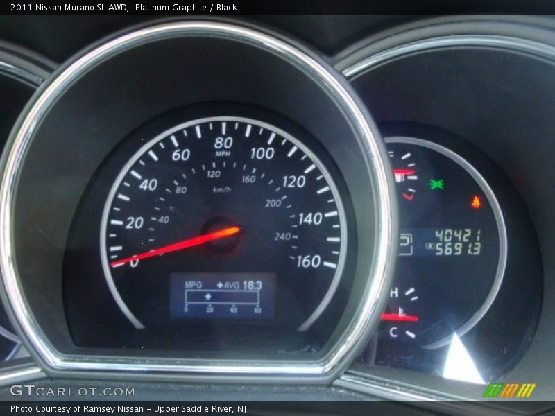 Platinum Graphite / Black 2011 Nissan Murano SL AWD