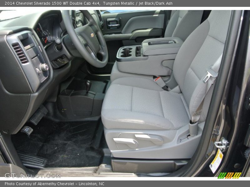 Tungsten Metallic / Jet Black/Dark Ash 2014 Chevrolet Silverado 1500 WT Double Cab 4x4