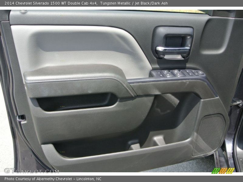 Tungsten Metallic / Jet Black/Dark Ash 2014 Chevrolet Silverado 1500 WT Double Cab 4x4