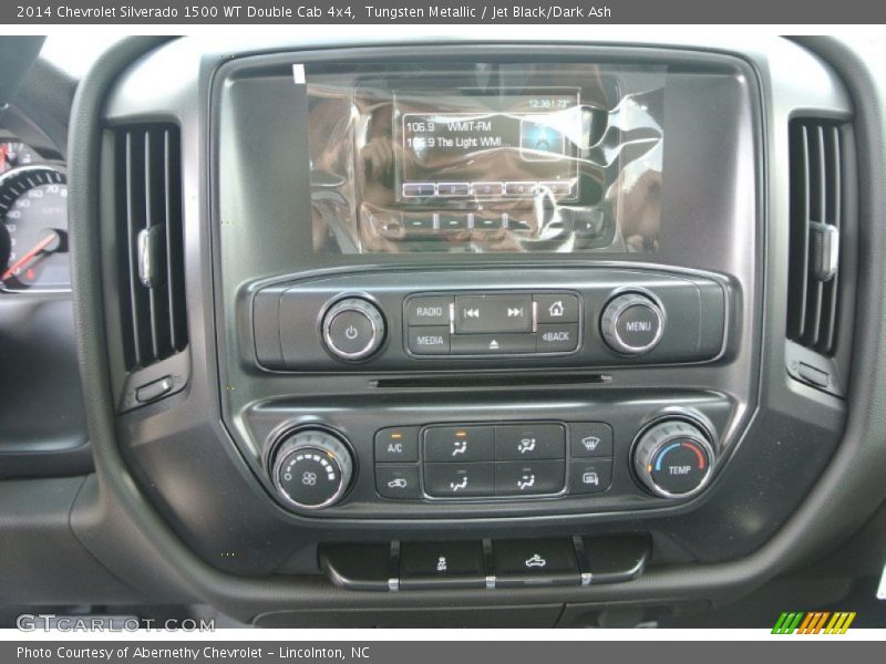 Tungsten Metallic / Jet Black/Dark Ash 2014 Chevrolet Silverado 1500 WT Double Cab 4x4