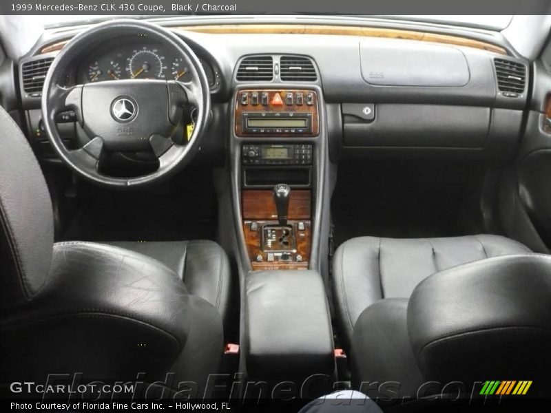 Black / Charcoal 1999 Mercedes-Benz CLK 430 Coupe