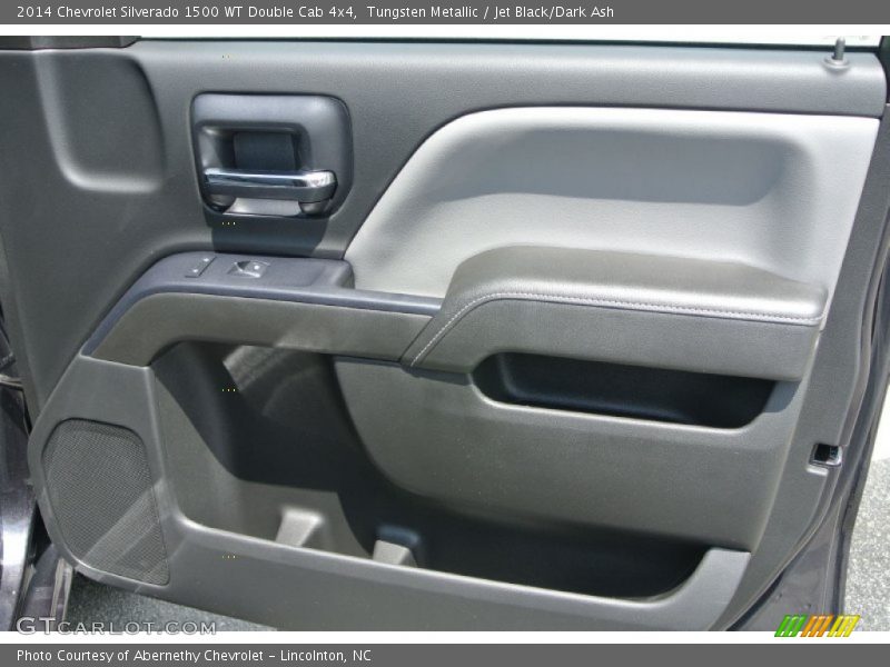 Tungsten Metallic / Jet Black/Dark Ash 2014 Chevrolet Silverado 1500 WT Double Cab 4x4