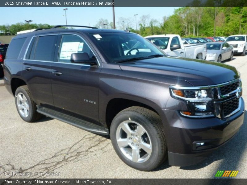 Tungsten Metallic / Jet Black 2015 Chevrolet Tahoe LT 4WD