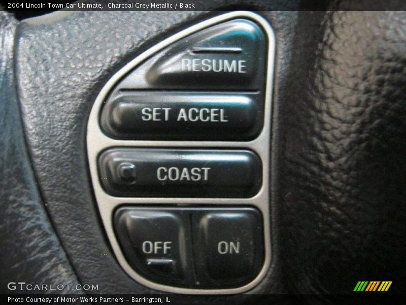 Charcoal Grey Metallic / Black 2004 Lincoln Town Car Ultimate