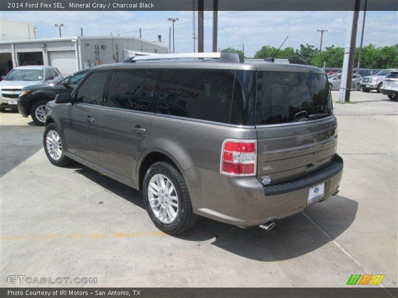 Mineral Gray / Charcoal Black 2014 Ford Flex SEL