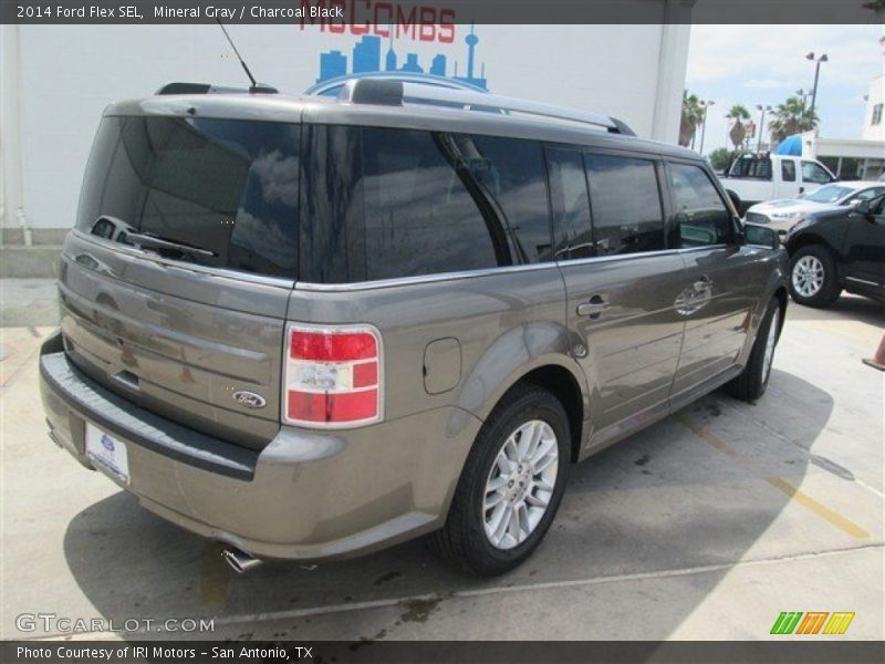 Mineral Gray / Charcoal Black 2014 Ford Flex SEL