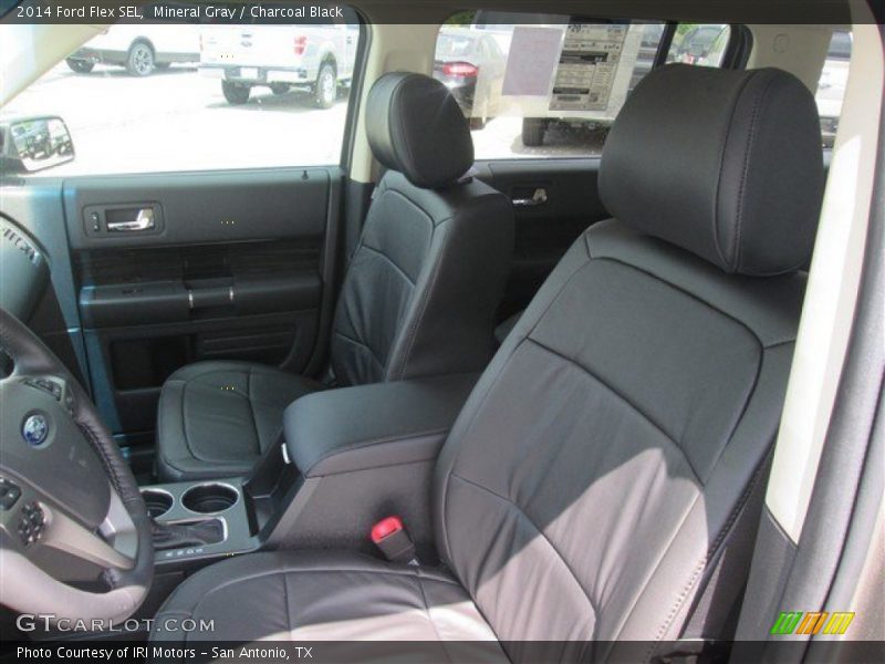 Mineral Gray / Charcoal Black 2014 Ford Flex SEL
