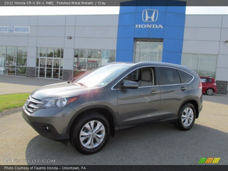 Polished Metal Metallic / Gray 2012 Honda CR-V EX-L 4WD