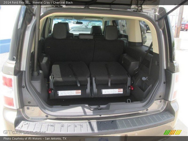 Mineral Gray / Charcoal Black 2014 Ford Flex SEL
