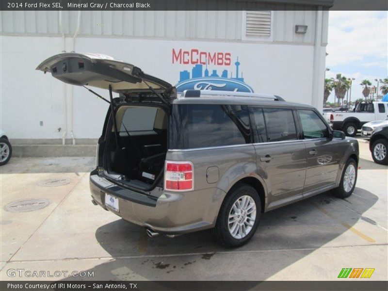Mineral Gray / Charcoal Black 2014 Ford Flex SEL