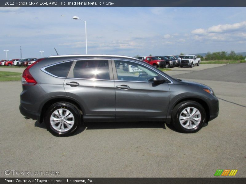 Polished Metal Metallic / Gray 2012 Honda CR-V EX-L 4WD