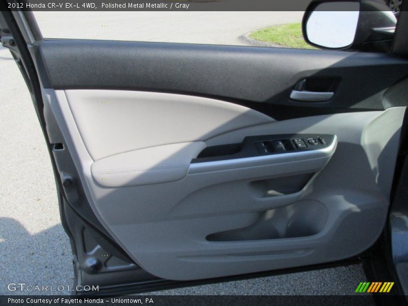 Polished Metal Metallic / Gray 2012 Honda CR-V EX-L 4WD