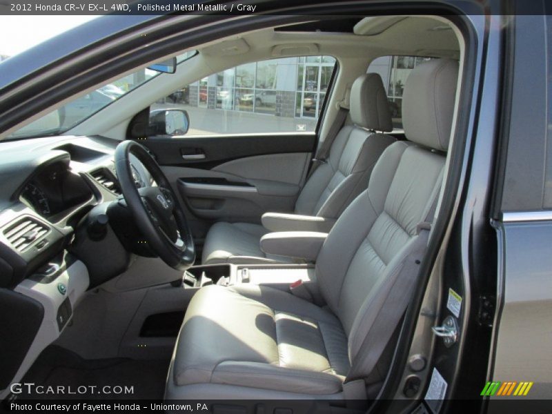 Polished Metal Metallic / Gray 2012 Honda CR-V EX-L 4WD