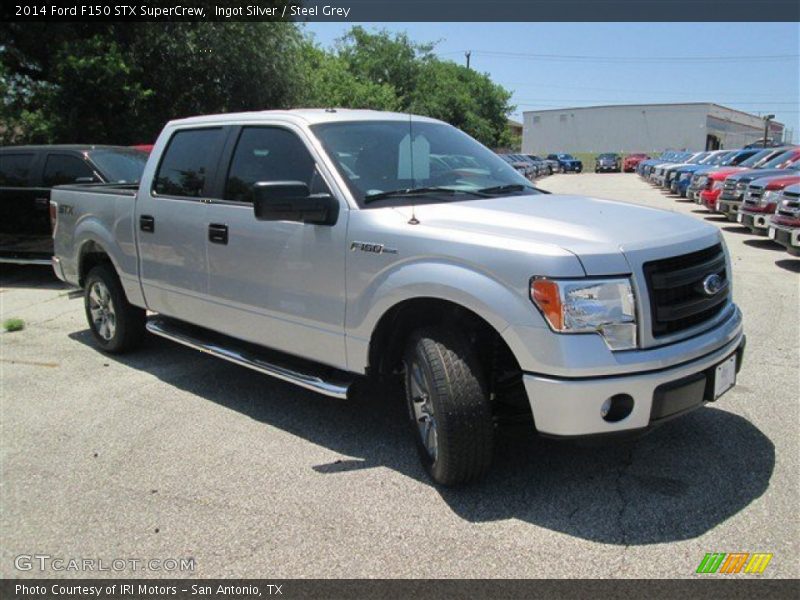 Ingot Silver / Steel Grey 2014 Ford F150 STX SuperCrew