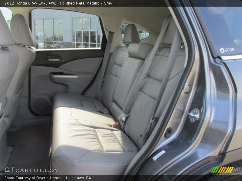 Polished Metal Metallic / Gray 2012 Honda CR-V EX-L 4WD