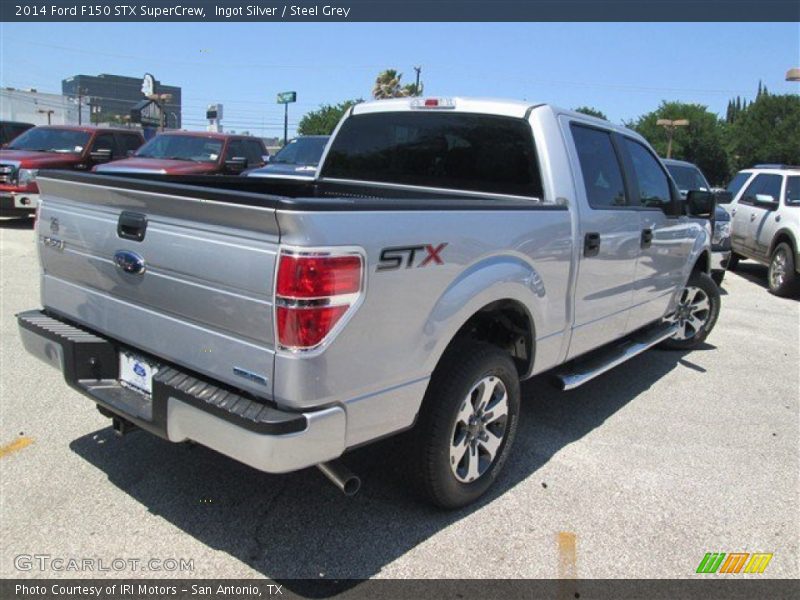 Ingot Silver / Steel Grey 2014 Ford F150 STX SuperCrew