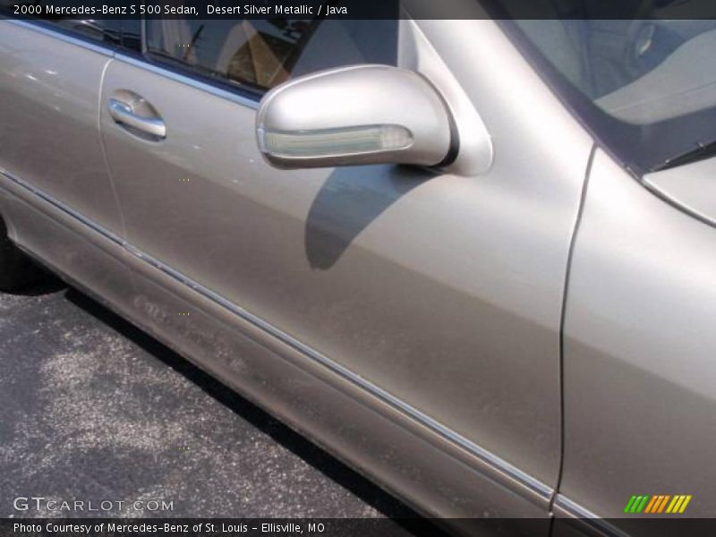 Desert Silver Metallic / Java 2000 Mercedes-Benz S 500 Sedan