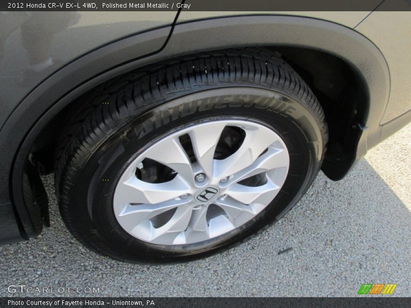 Polished Metal Metallic / Gray 2012 Honda CR-V EX-L 4WD