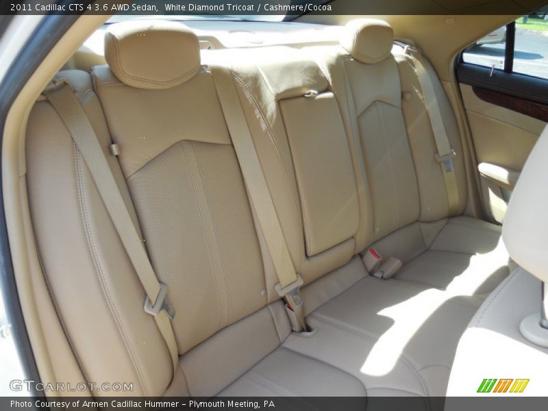 White Diamond Tricoat / Cashmere/Cocoa 2011 Cadillac CTS 4 3.6 AWD Sedan
