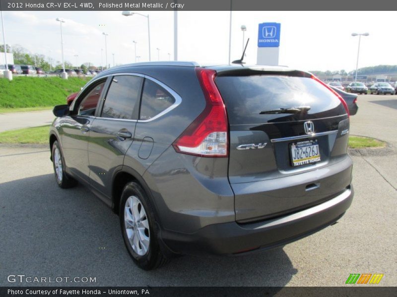 Polished Metal Metallic / Gray 2012 Honda CR-V EX-L 4WD