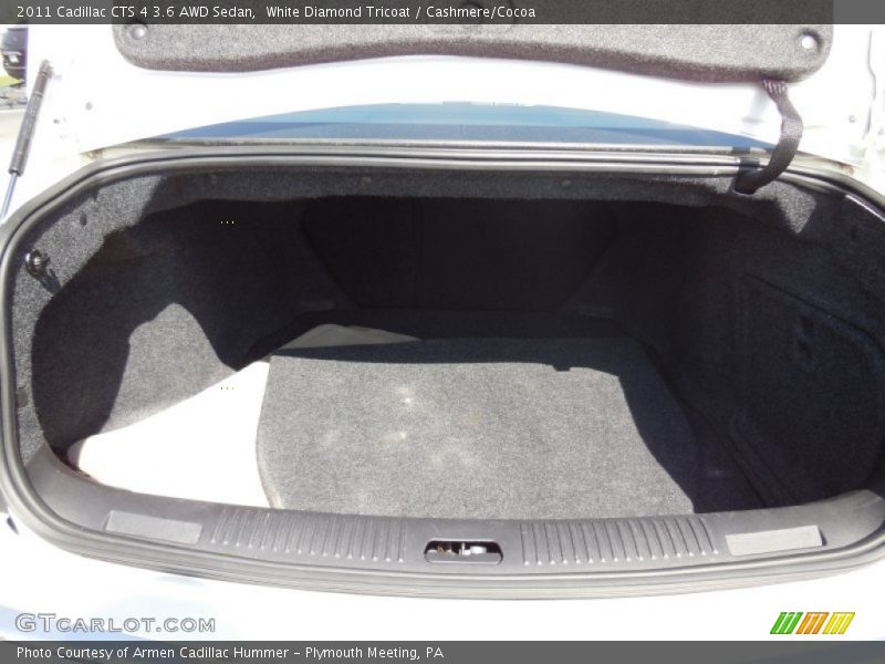 White Diamond Tricoat / Cashmere/Cocoa 2011 Cadillac CTS 4 3.6 AWD Sedan