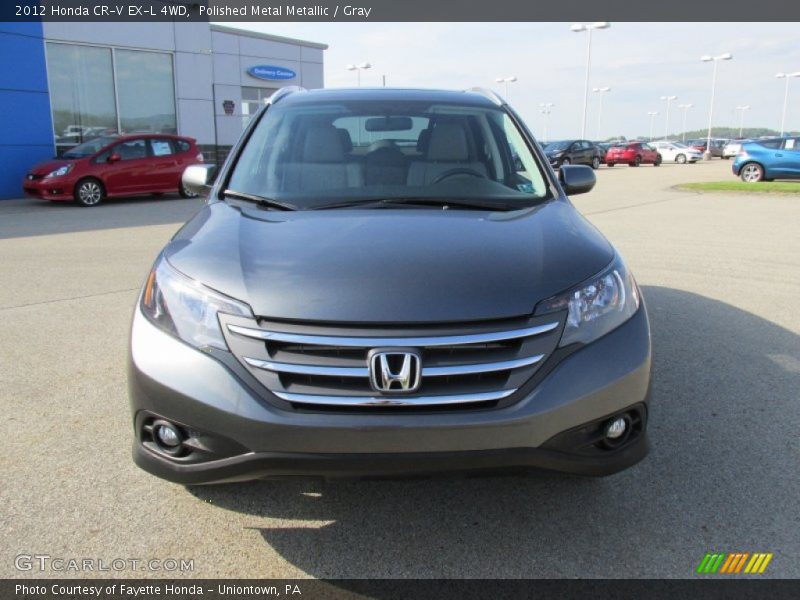 Polished Metal Metallic / Gray 2012 Honda CR-V EX-L 4WD