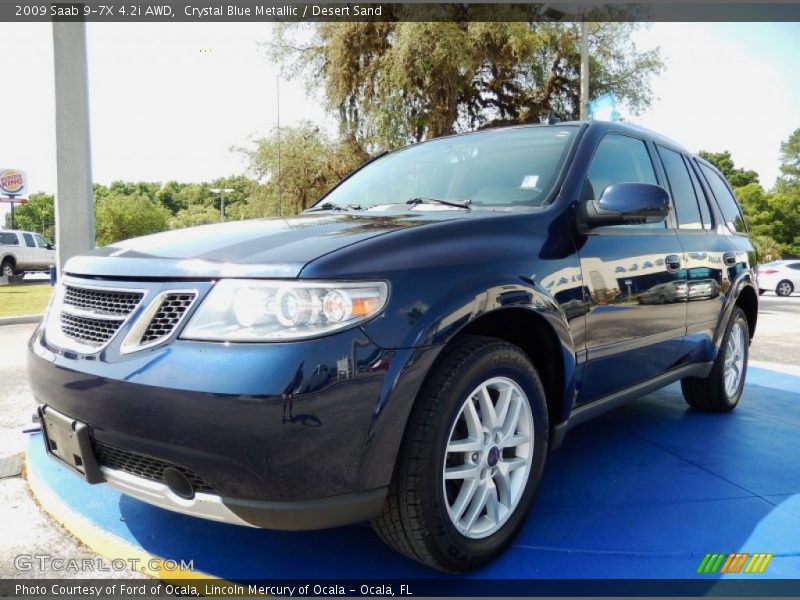 Crystal Blue Metallic / Desert Sand 2009 Saab 9-7X 4.2i AWD
