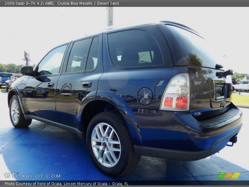 Crystal Blue Metallic / Desert Sand 2009 Saab 9-7X 4.2i AWD