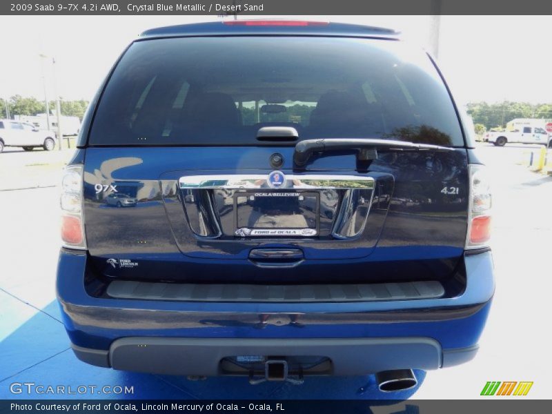 Crystal Blue Metallic / Desert Sand 2009 Saab 9-7X 4.2i AWD