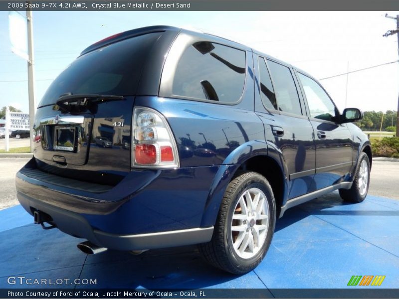 Crystal Blue Metallic / Desert Sand 2009 Saab 9-7X 4.2i AWD