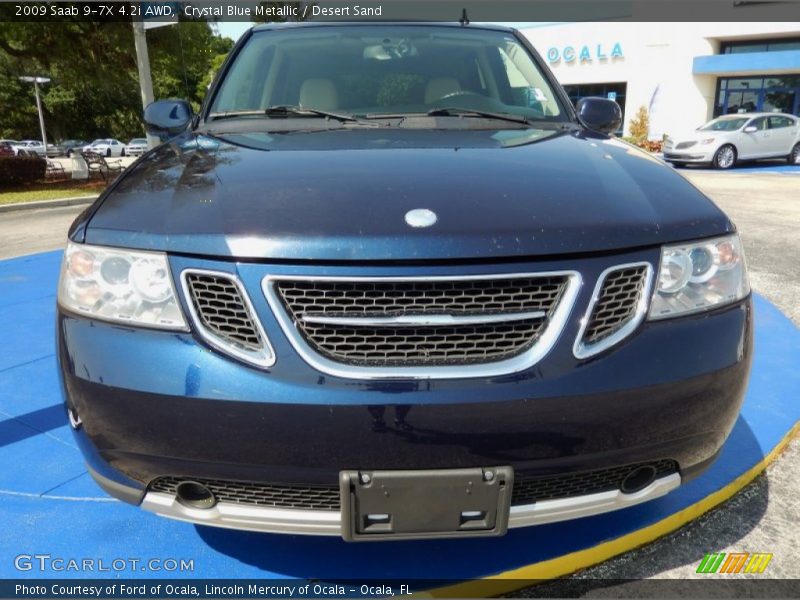 Crystal Blue Metallic / Desert Sand 2009 Saab 9-7X 4.2i AWD