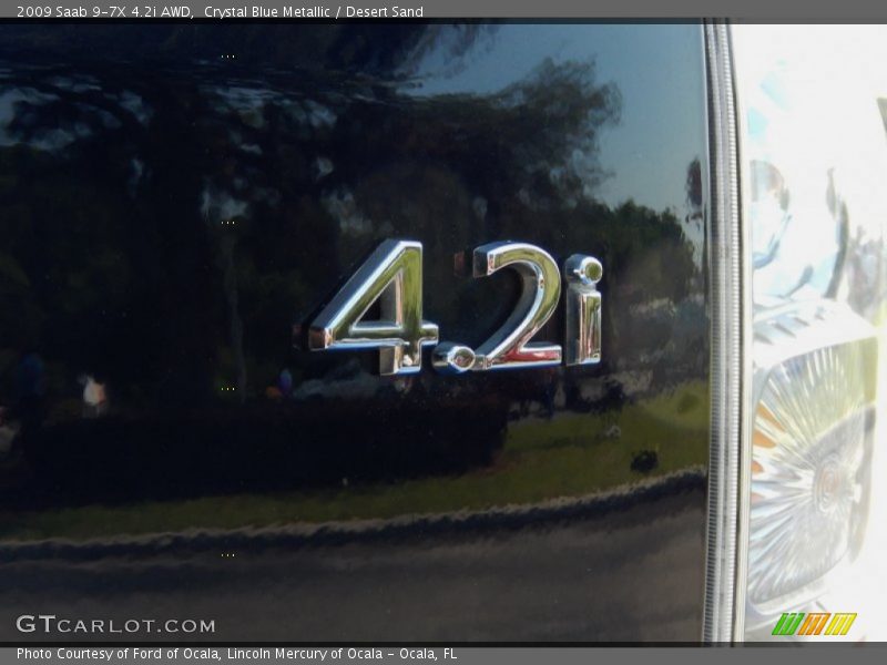 Crystal Blue Metallic / Desert Sand 2009 Saab 9-7X 4.2i AWD