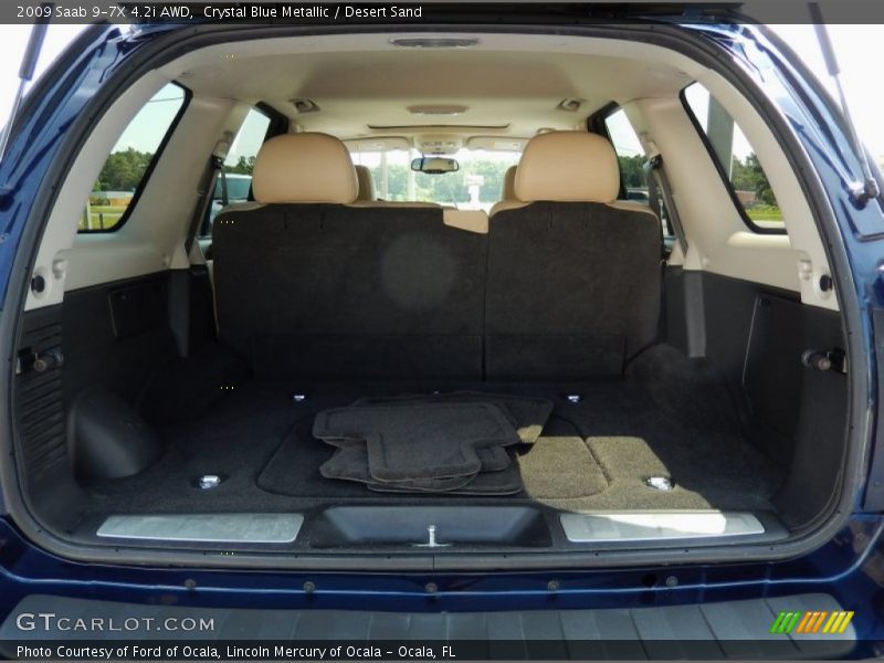 Crystal Blue Metallic / Desert Sand 2009 Saab 9-7X 4.2i AWD
