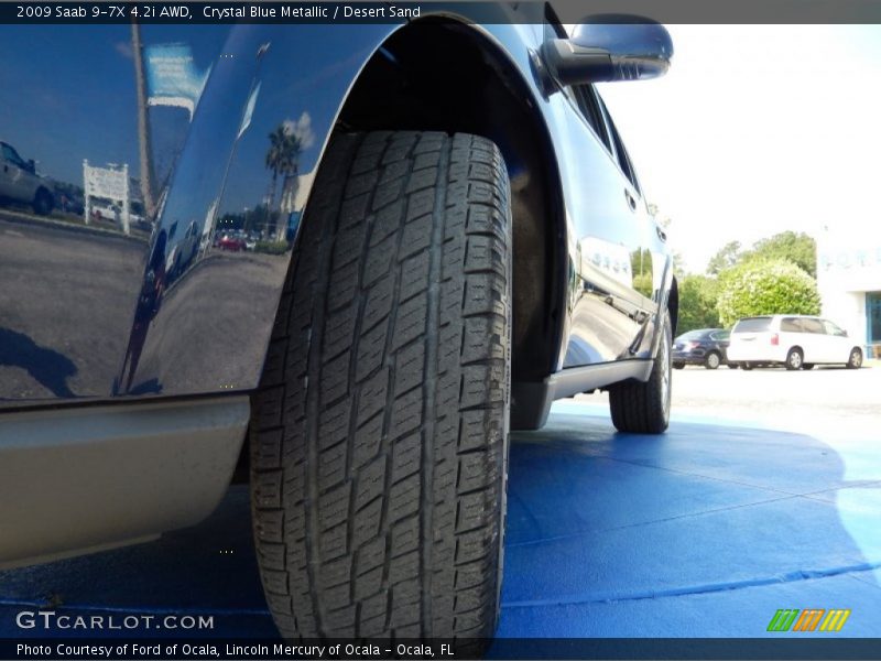 Crystal Blue Metallic / Desert Sand 2009 Saab 9-7X 4.2i AWD