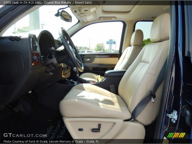 Crystal Blue Metallic / Desert Sand 2009 Saab 9-7X 4.2i AWD