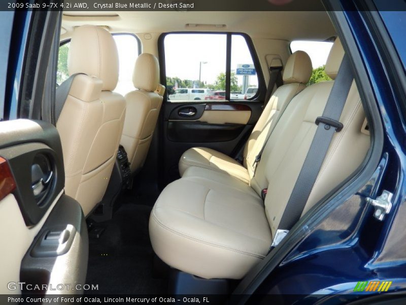 Crystal Blue Metallic / Desert Sand 2009 Saab 9-7X 4.2i AWD