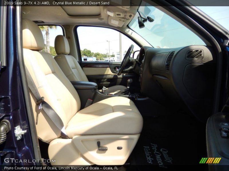Crystal Blue Metallic / Desert Sand 2009 Saab 9-7X 4.2i AWD