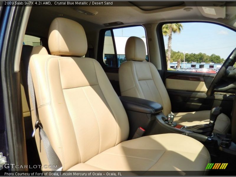 Crystal Blue Metallic / Desert Sand 2009 Saab 9-7X 4.2i AWD