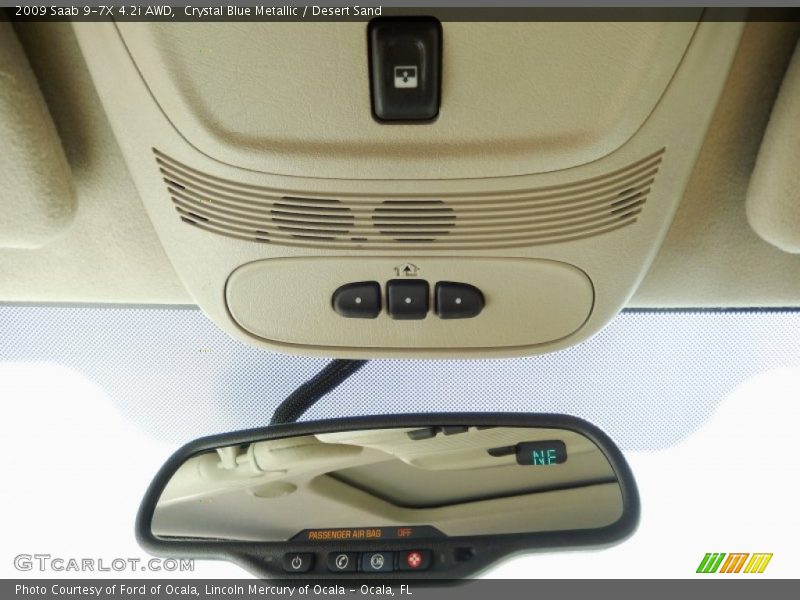 Crystal Blue Metallic / Desert Sand 2009 Saab 9-7X 4.2i AWD