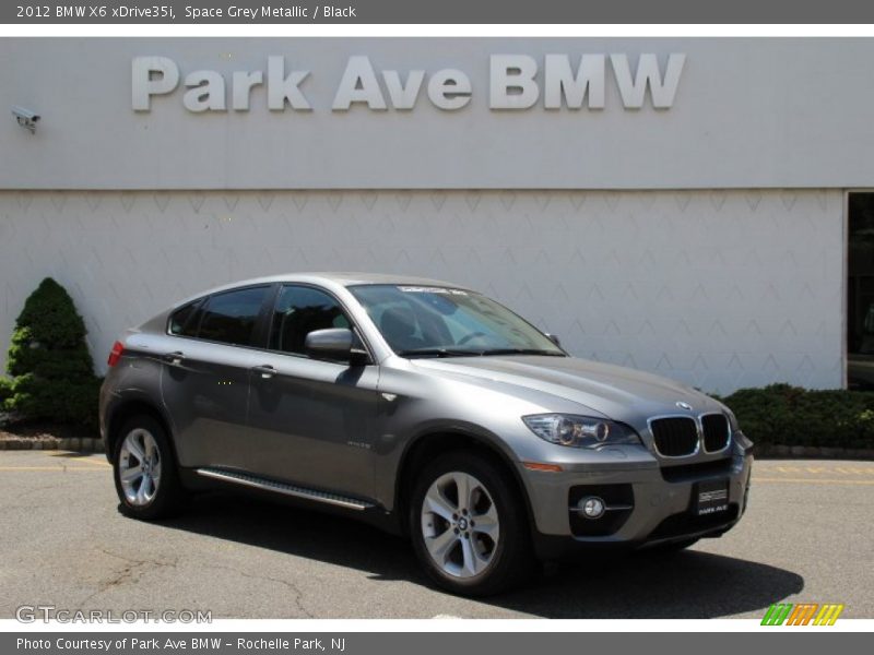 Space Grey Metallic / Black 2012 BMW X6 xDrive35i