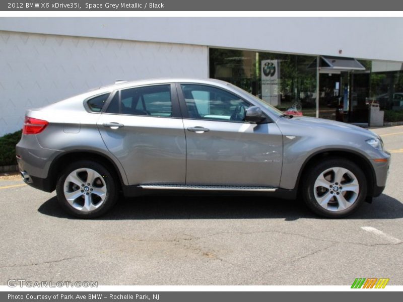 Space Grey Metallic / Black 2012 BMW X6 xDrive35i