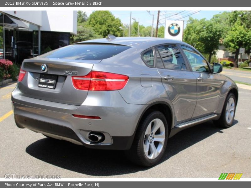 Space Grey Metallic / Black 2012 BMW X6 xDrive35i