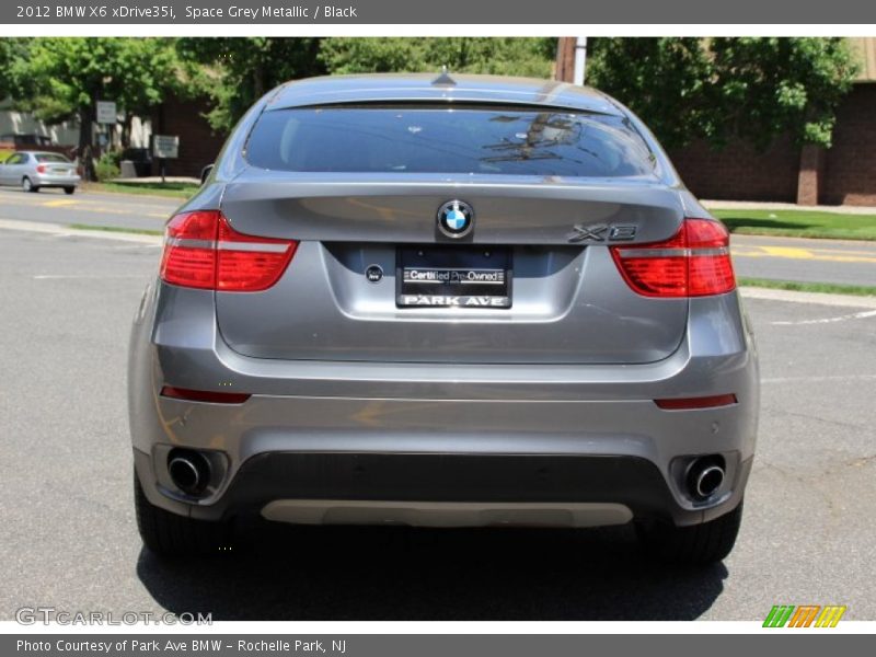 Space Grey Metallic / Black 2012 BMW X6 xDrive35i